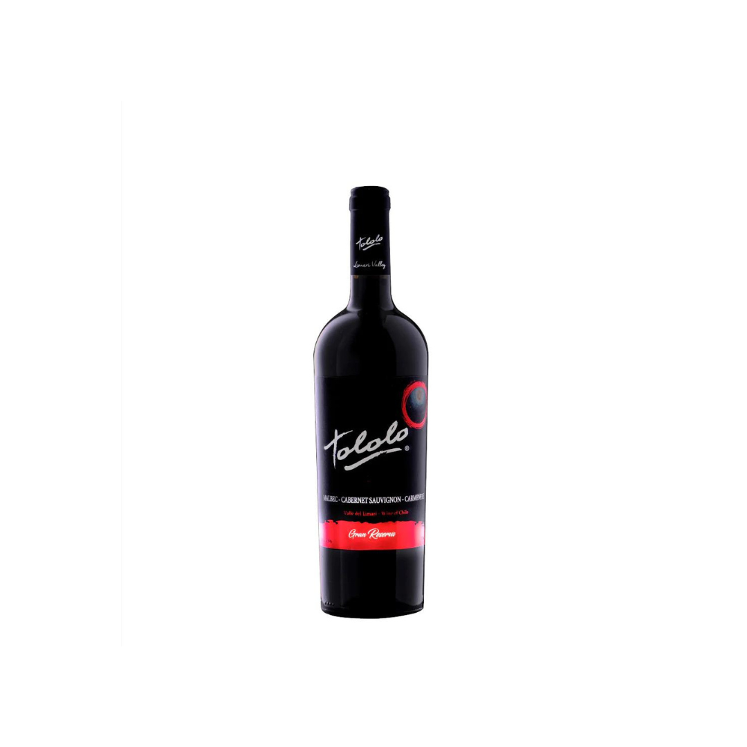 Vino Tololo Gran Reserva Malbet- Cabernet Sauvignon - Carmener  750Cc