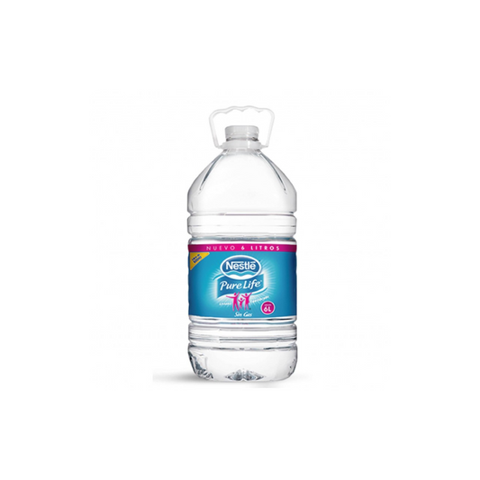 Agua Nestle Pura Vida Sin Gas 6L