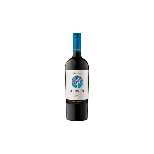 Vino Aliwen Reserva Merlot Undurraga 750Cc