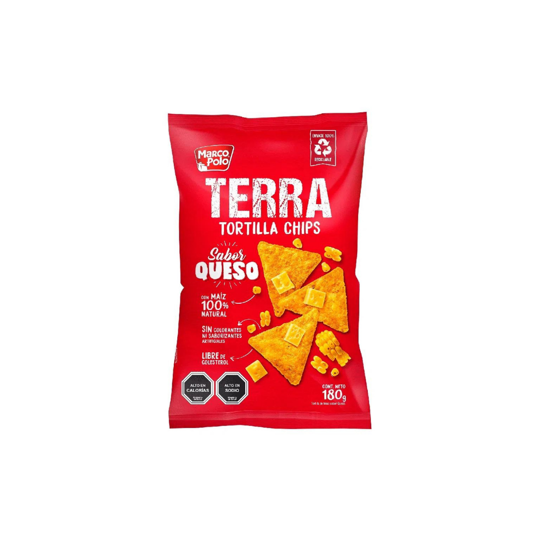 Tortillas Chip Terra Queso Marco Polo 180G