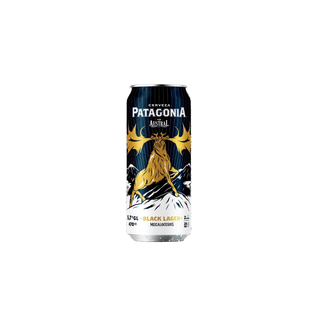 Austral Patagonia Black Lager Lata  470 Cc