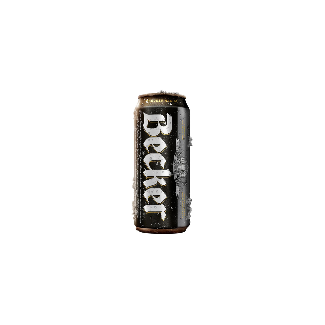 Becker Negra Lata 473Cc