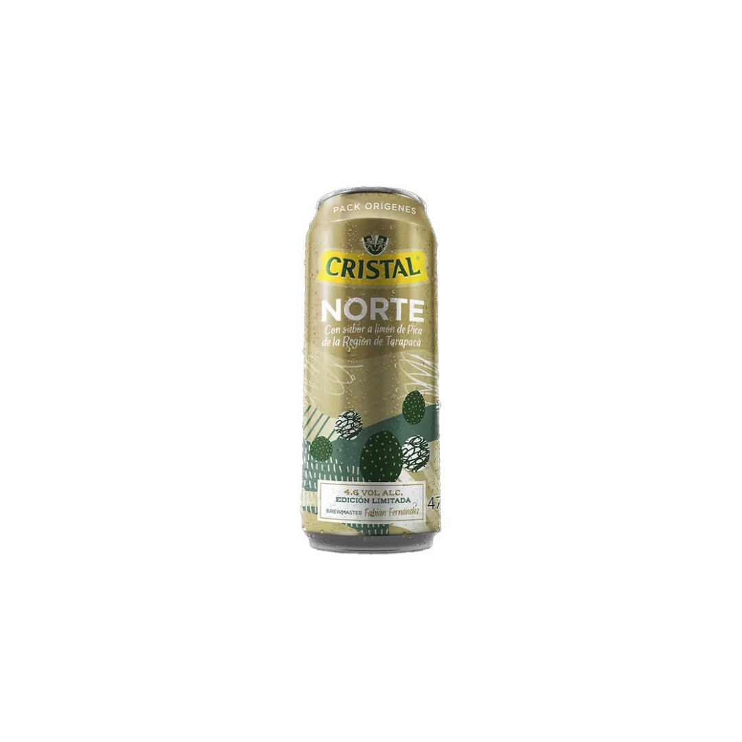 Cristal Origenes Norte Lata 470 Cc