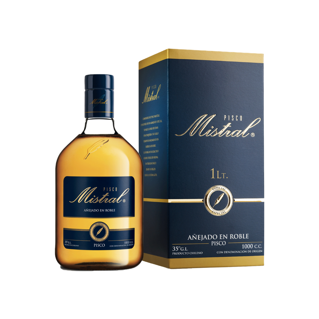 Pisco Mistral Especial Añejado En Roble  35º