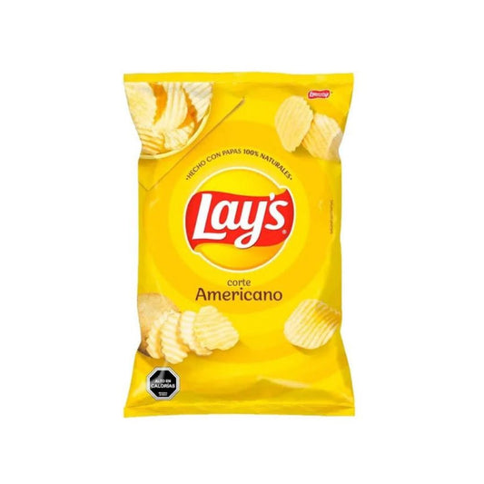 Papas Fritas Lays Corte Americano 200 Gramos