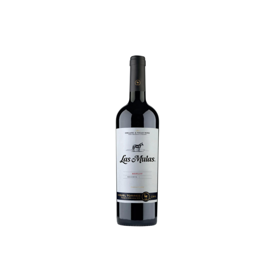 Vino Las Mulas Merlot 750 Cc