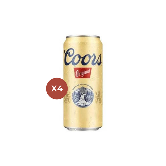 Promo Coors 710Ml (4 Unidades)